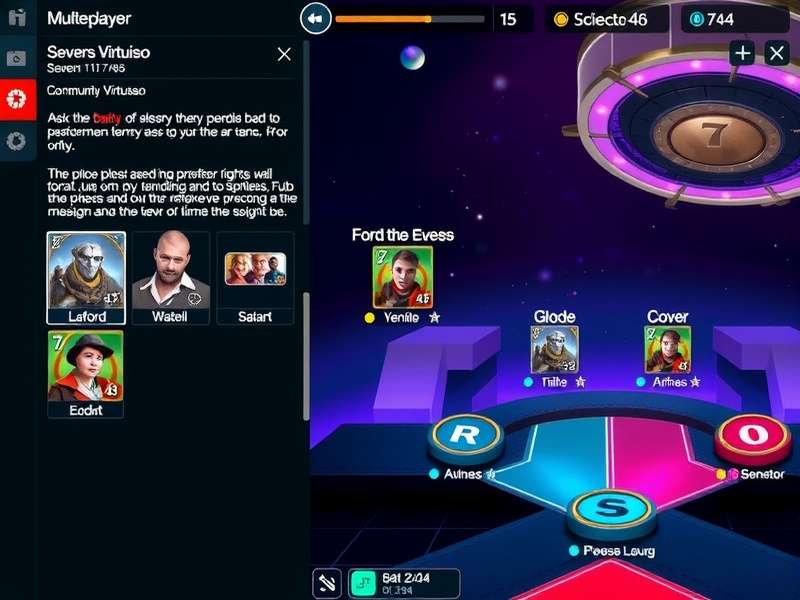 Sevens Virtuoso gameplay screenshot showing card interface